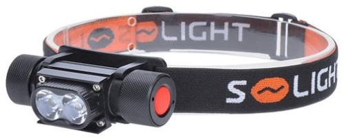 SOLIGHT Čelovka LED nabíjecí LI-ION 600lm