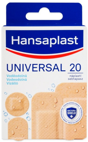 Náplast HANSAPLAST universal voděodolná 20 ks