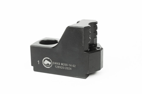 Čelisti tvrdé zakusovací pro upínání za vnější povrch materiálu, 1,5x60° - šířka drážky 12 mm - BISON - AKCE