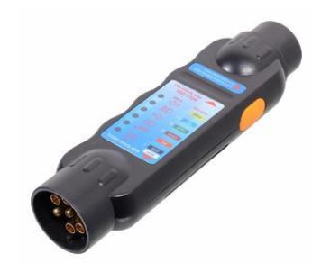 Tester zásuvky přívěsu 7pólů