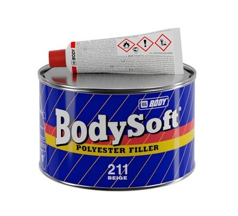Body 211 tmel žlutý BodySoft 1 kg